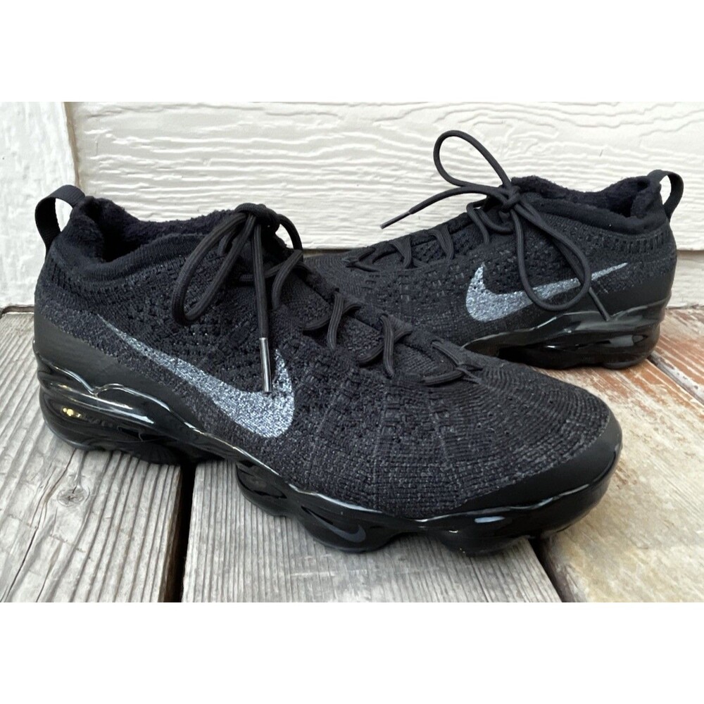 Nike Air Vapormax 2023 Flyknit Women’s 8 Black Anthracite DV6840-001